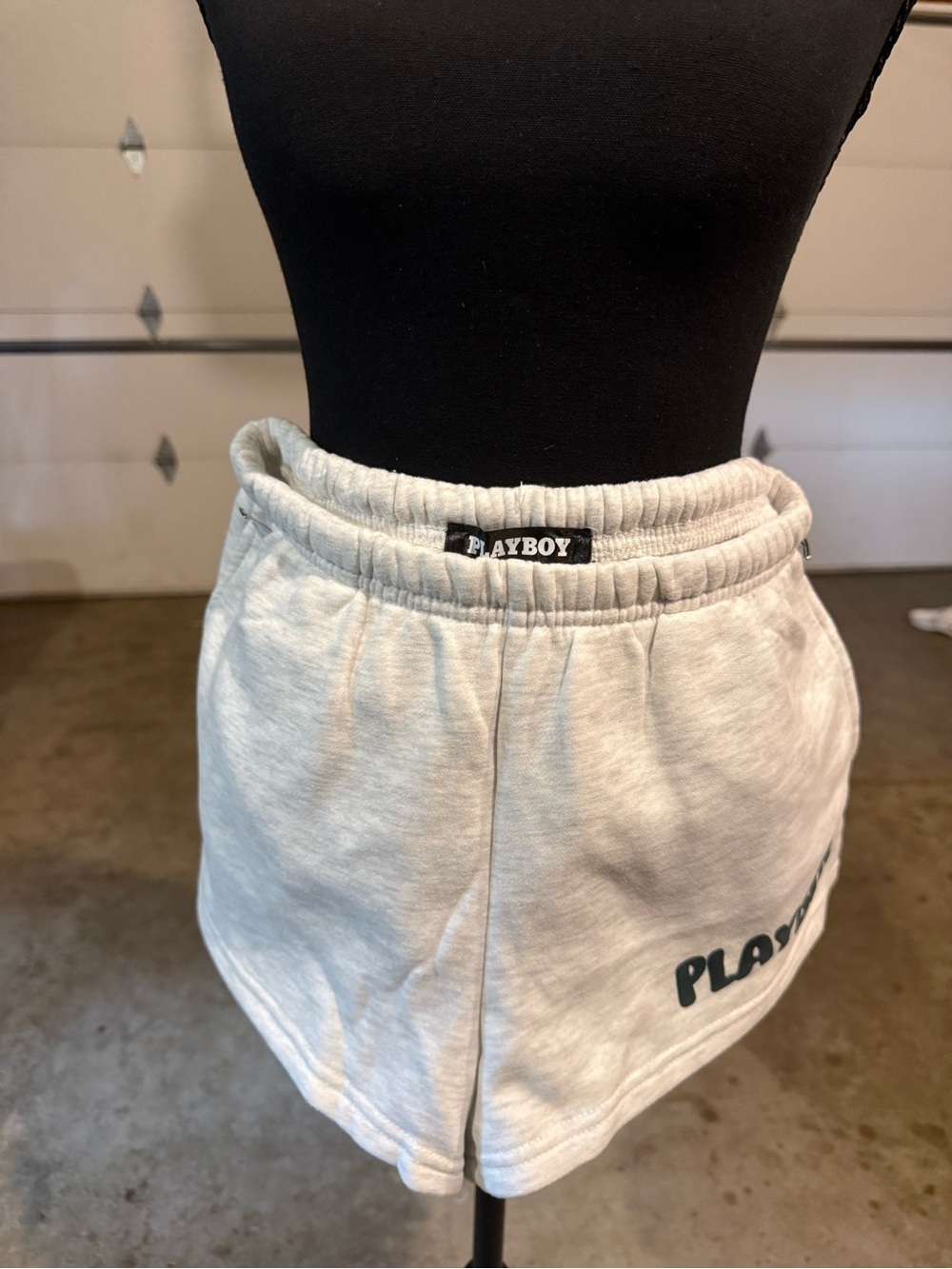 PLAYBOY Light Gray Logo Skort